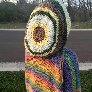 Loc Soc/Tam, handmade crochet with acrylic yarn