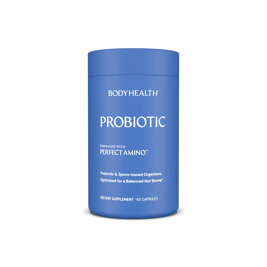 BODYHEALTH Probiotic: 40 Billion Live Cultures 11 Strains for Optimal Gut Health & Immune Support Natural Dietary Supplement Fitness Healthcare Edible Toxin Elimination Nutrient Replenishment probiotics for women probiotic for women PerfectAmino
