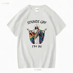 Heavy Cotton Trendy Print Short-sleeved T-shirt Men's Spring and Summer New Loose plus size