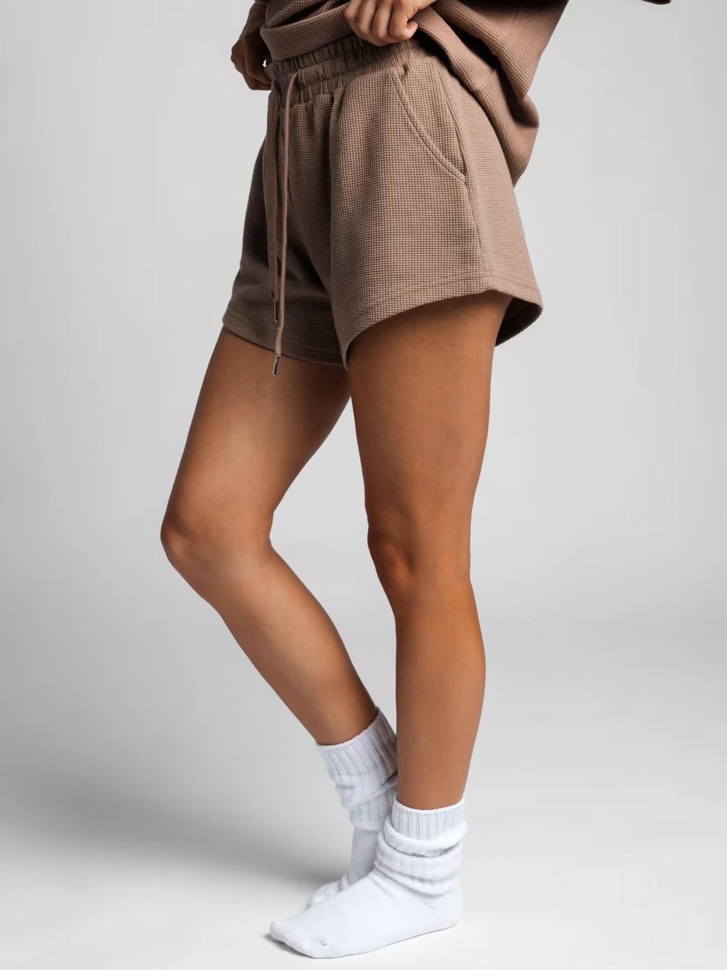 2026 Summer New Women's Clothing Set: Solid Color Loose Top and Casual Shorts