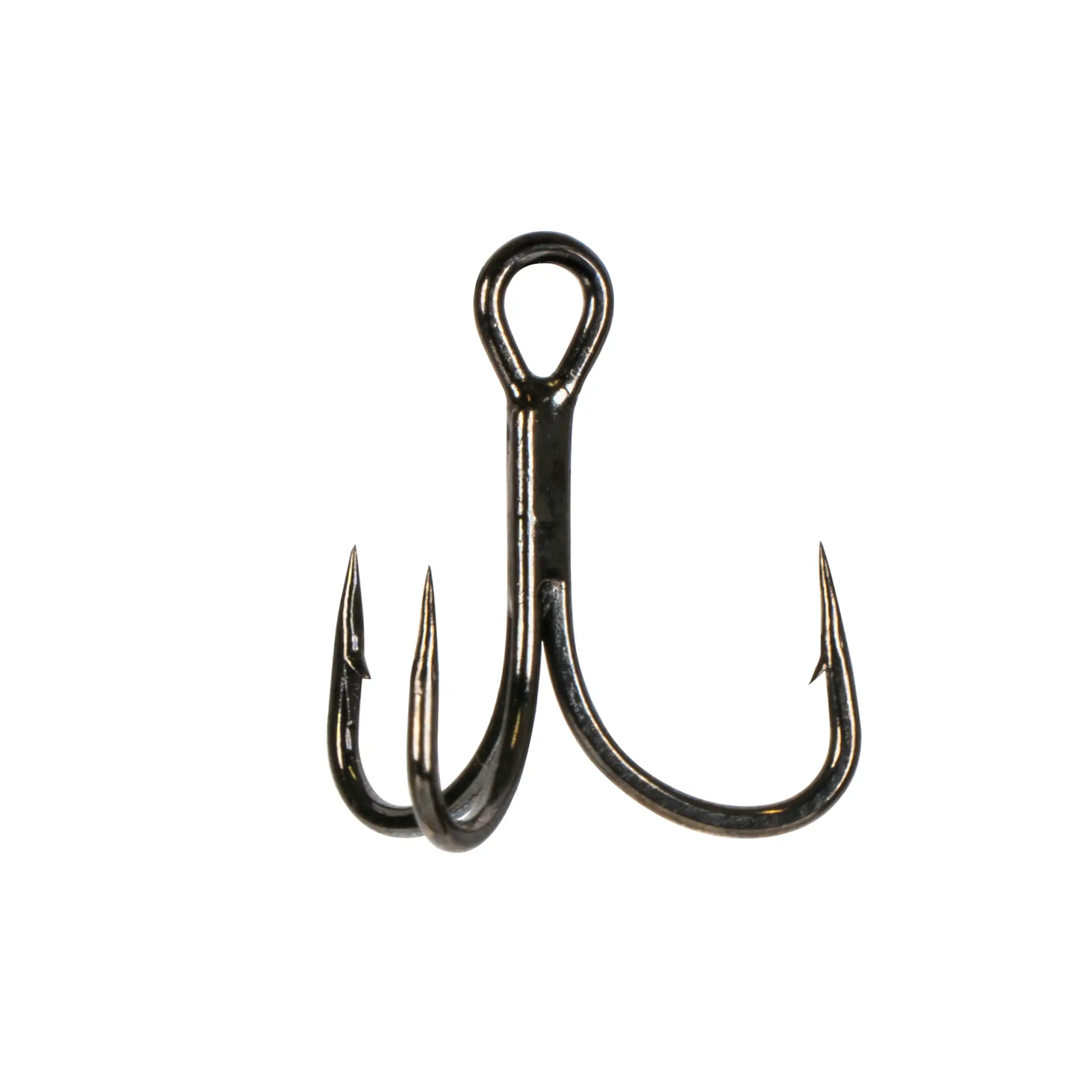 Freshwater Treble Hooks - Ultra-Sharp, Corrosion-Resistant High-Carbon Steel Fishing Tackle with Balanced Wire, Secure Hold for Freshwater Fishing, Crappie-Ready Bass and Walleye Lure Replacement