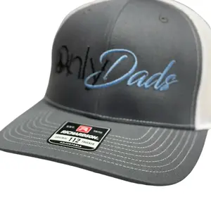 Richardson Only Dads SnapBack 112 Adjustable Baseball Cap for Men Women Soft Breathable Material Stylish Comfortable DadBod Style