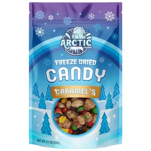 Freeze Dried Caramels Chocolate Candy