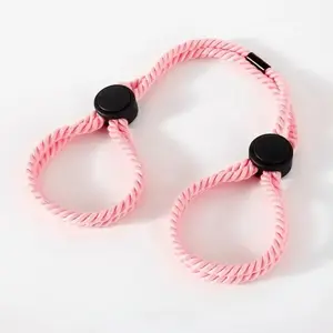 2026 Adjustable Rope Cuffs | Stylish Fashion Accessory | Versatile Design for Halloween Costume, Party and Wedding Decor