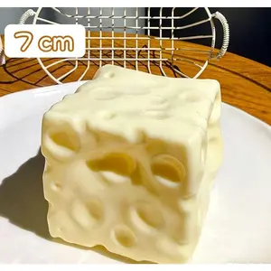 Stress Relief Squeeze Ball Toy Handheld Use Birthday Gift DIY Cheese Scented Candle Hollow Ball Ultra Thin Soft Slow Rebound Candle Making Toy Foam basketball stress relief toy Organizer Hat adult boy Aromatherapy Candle