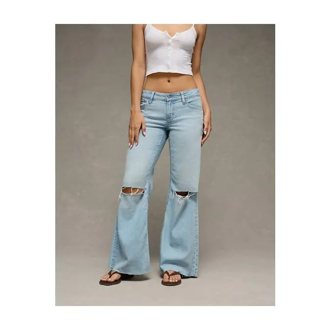 AE Super Low-Rise Baggy Flare Jean