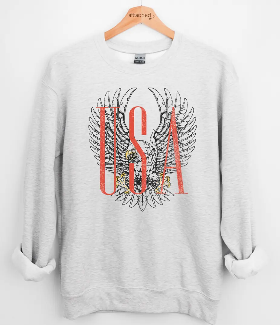 USA Eagle Graphic Top USA Eagle Graphic Top
