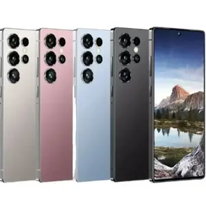 EET S25 Ultra Unlocked 5G Smartphone, 12GB+512GB, 6800mAh Battery, Fast Charging Capability, Android 14 System, 108MP+48MP Camera, Face & Fingerprint Unlock | Dual SIM | Autofocus | Built-in Pen |