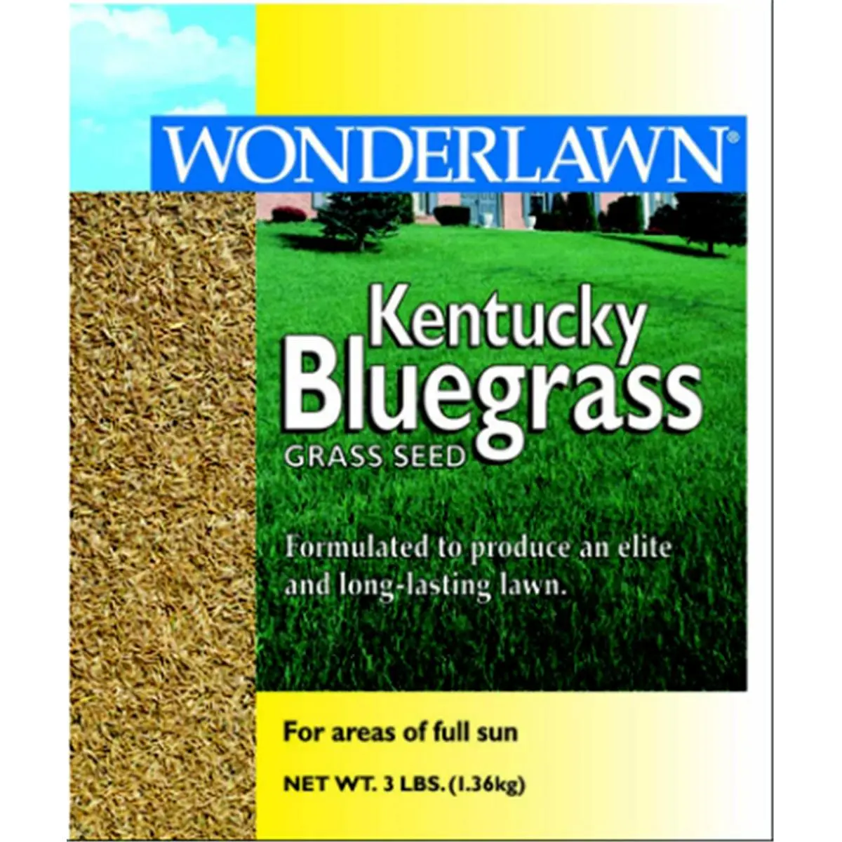 212 MAIN Formulated Kentucky Bluegrass Grass Seed Mix, 1 lb, Full Sun Area Use, Home Improvement & Garden Supplies, 1Lb