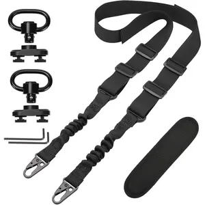 Traditional Adjustable Sling 1pc Two-Point Strap For Molle Bags Outdoor Sports Gear Accessories
