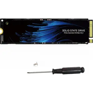 1TB NVMe SSD M.2 PCIe4.0 Gen 4x4, M.2 2280 Internal Gaming SSD, Seq. Up to 5,100 MB/s, SLC Cache 3D NAND TLC Internal Solid State Drive Compatible with PS5, Laptop, PC Desktops