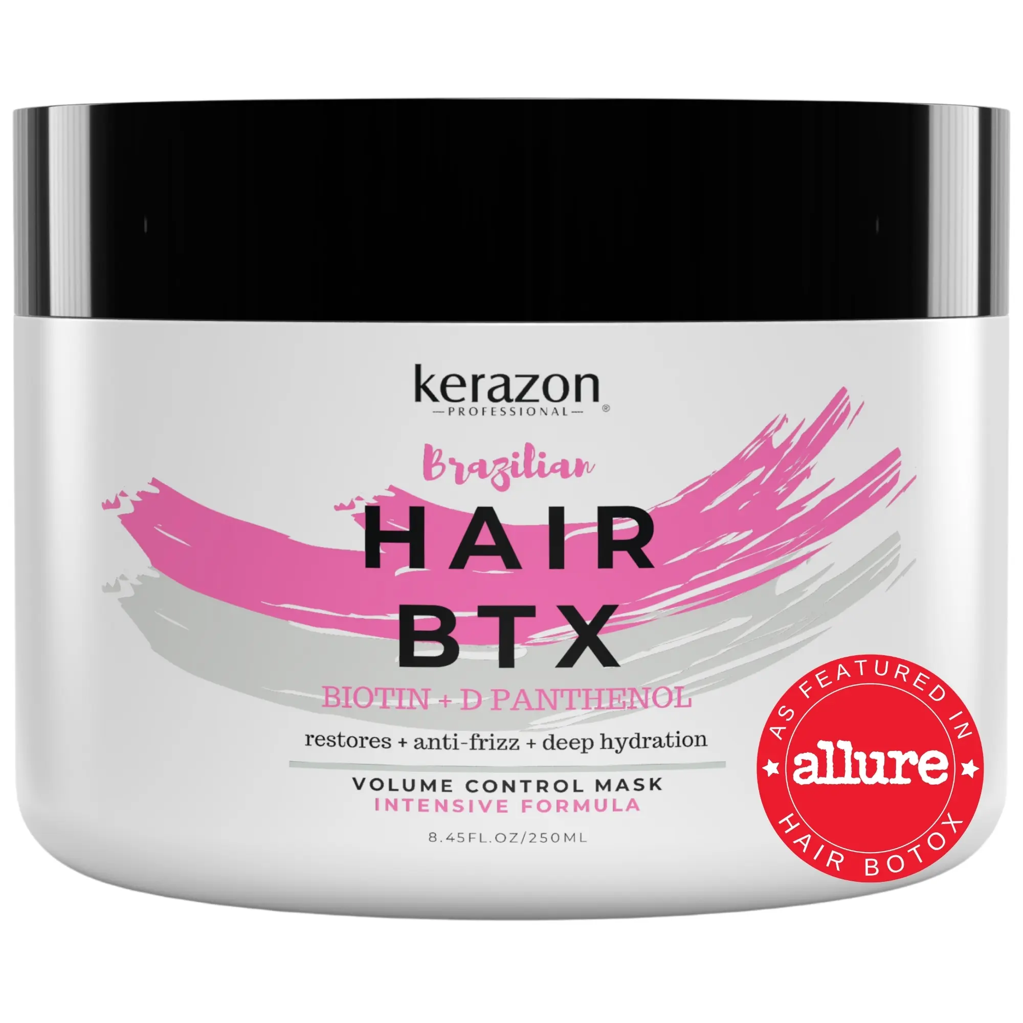KERAZON Brazilian Hair BTX Smoothing Treatment Hair Mask for Damaged Hair 8oz Conditioner Haircare Moisture Moisturizing