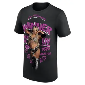 Liv Morgan 2026 Winner Black Youth and Adult T-Shirt, main event 2026, superstar, gift for fans lover, champion, wrestling tee, Graphic tee, Youth clothes, Full Color, Full Sizes, For Men, For Woman