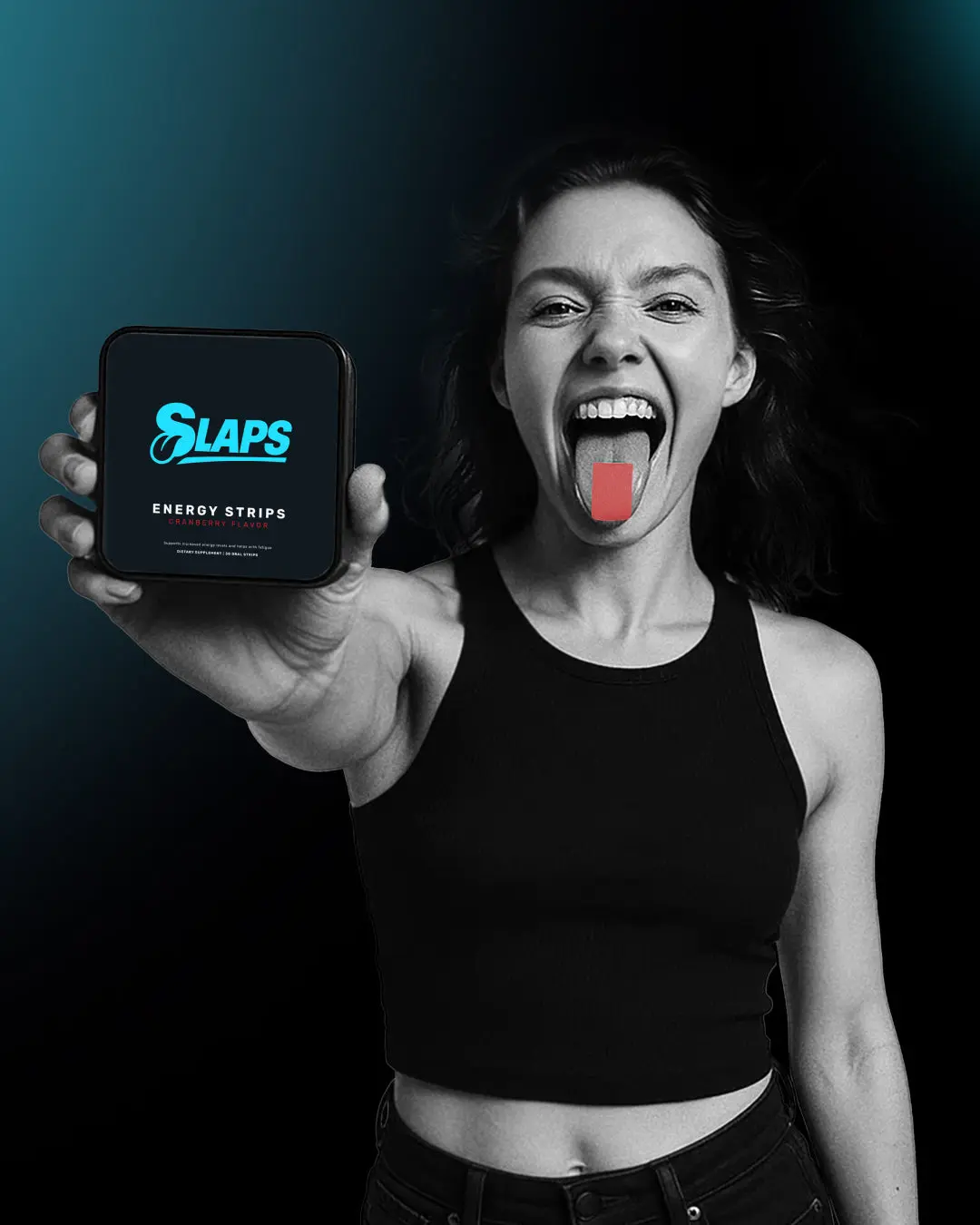 Dissolving Energy Strips - Caffeine + L Theanine for clean energy and focus without the crash