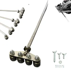 Positioning Calipers for Precise Measurements & Easy Wood Cutting Adjustable Stainless Steel Precision Cutting Guide,Positioning Calipers for Circular Saw & Hand Saw (Upgraded four-axis straight line)