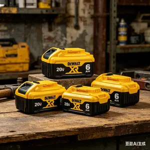 DEWALT 20V MAX Lithium-Ion 6.0Ah Battery for Power Tools Durable & High Capacity