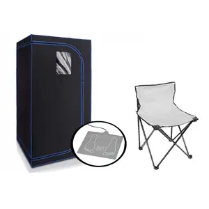 SereneLife Deluxe Personal Detox Heated Home Sauna