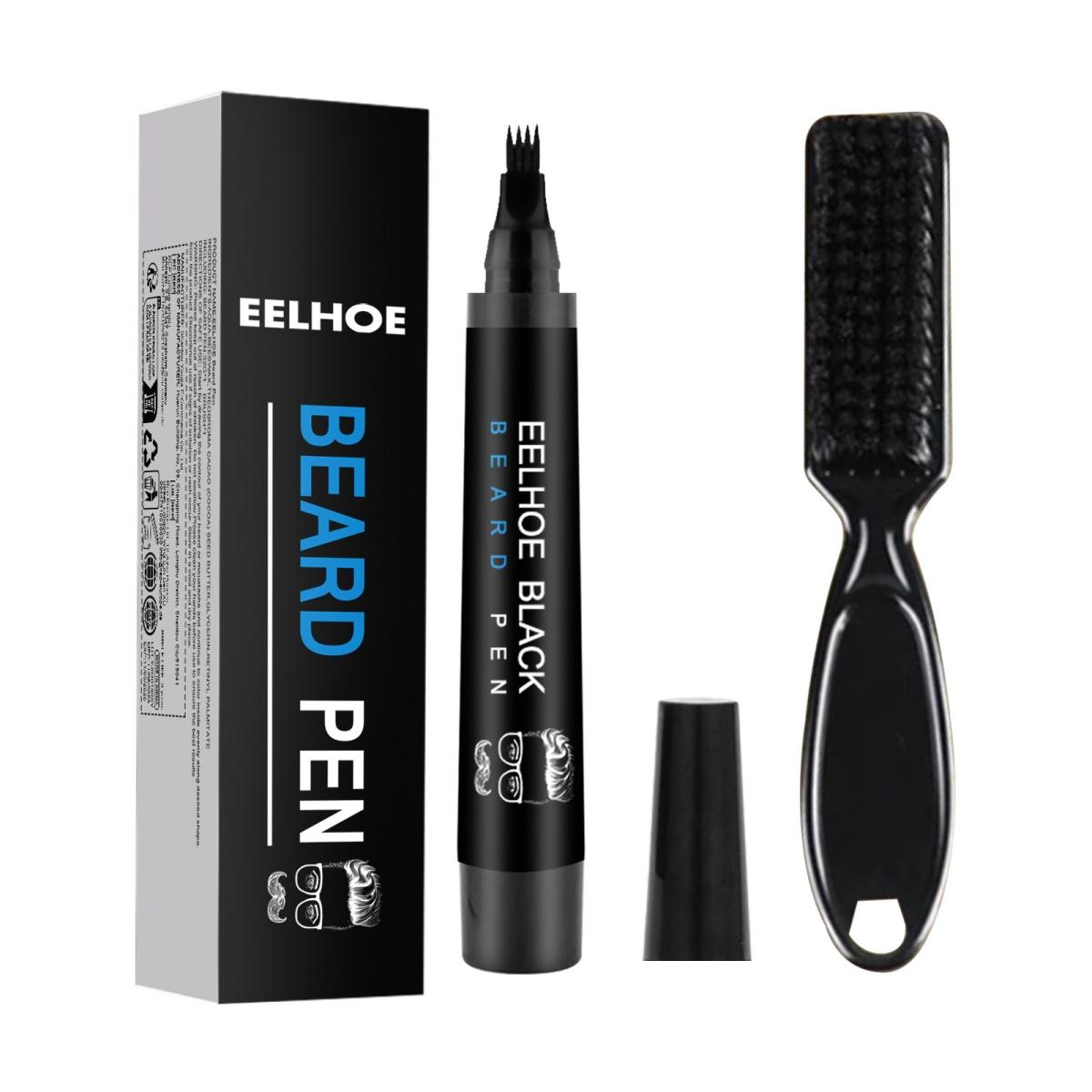 Beard Pencil Filler for Men, Mustache Repair & Shaping Beard Pen with Brush, Long-Lasting Waterproof Grooming Kit, Easy to Use, Ideal Father's Day & Birthday Gift Beard Pencil Filler for Men, Mustache Repair & Shaping Beard Pen with Brush, Long-Lasting Waterproof Grooming Kit, Easy to Use, Ideal Father's Day & Birthday Gift