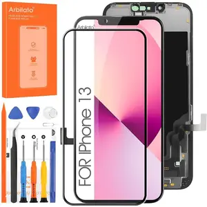 Incell Screen for iPhone 13 Screen Replacement for iPhone A2633 LCD Screen A2482,A2631,A2634,A2635 3D Touch Display Digitizer Assembly Repair Parts Black