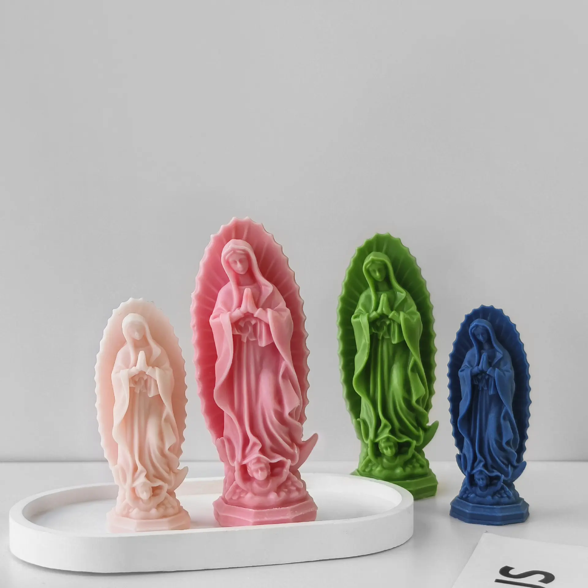 Flexible Silicone Goddess Statue Mold - Decorative Molding Tool for DIY Human Portrait, Resin, Plaster, Scented Candle, Diffuser Stone Ornaments, Resin Mold Moulds