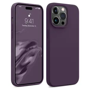 OTOFLY Compatible with iPhone 14, 14 Plus, 14 Pro, 14 Pro Max Cases, Silicone Phonecase Devices, Screen Protector Protective Cover Smartphone Accessories, Handheld Shockproof Protection, Slim i Phone 14Pro Cellphone Case Protector Casing