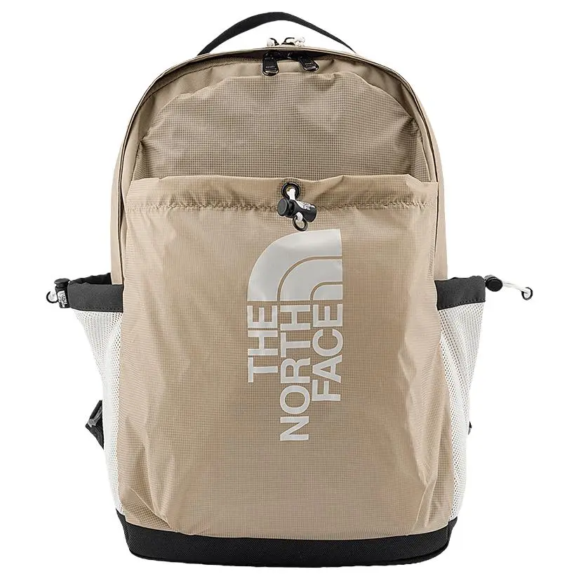 The North Face 19L Lightweight Multi-Function Water Resistant Zipper Backpack - Unisex Couple Style, Light Brown, Comfortable Carrying, Easy Storage, Lightweight Backpack