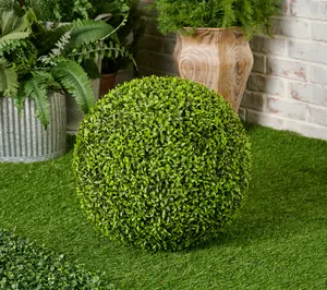 Wicker Park Oversized Indoor/Outdoor Faux Floral Sphere