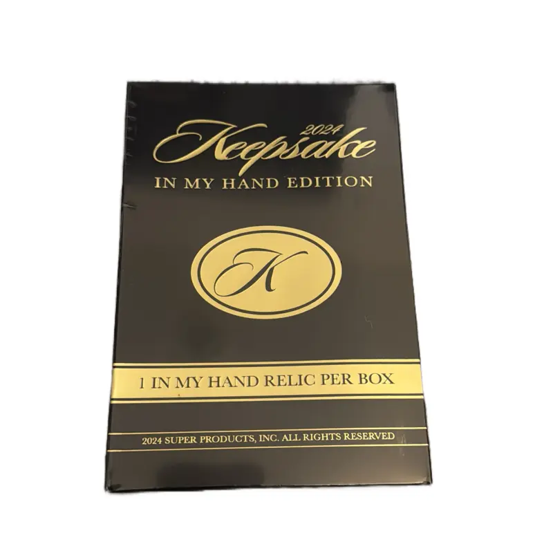 2024 Keepsake In My Hand Hobby Box - 1 History Original Hand Written Relic Card