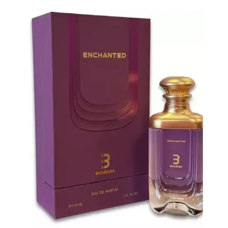 BHARARA Enchanted Unisex Eau de Parfum (Edp) - 3.4 oz Regular Edition, Citrus Woody Musk Scent with Spicy, Amber & Fruity Notes, Tropical Youth Appeal, Glowing Amber Undertones, Citrus Spicy Fragrance, No Harmful Additives