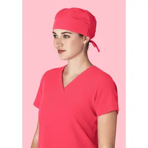 Contemporary Scrub Cap Paradise Pink Contemporary Scrub Cap Paradise Pink