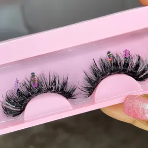 Get Paid Strip Lashes with Dollar Signs, Lightweight & Comfortable, Easy to Apply, Purple Accents, Perfect for Stylish Looks - Eyelashes