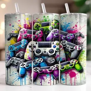 Gaming | 20oz sublimation transfer print out (TRANSFER ONLY, NOT A FINISHED TUMBLER)