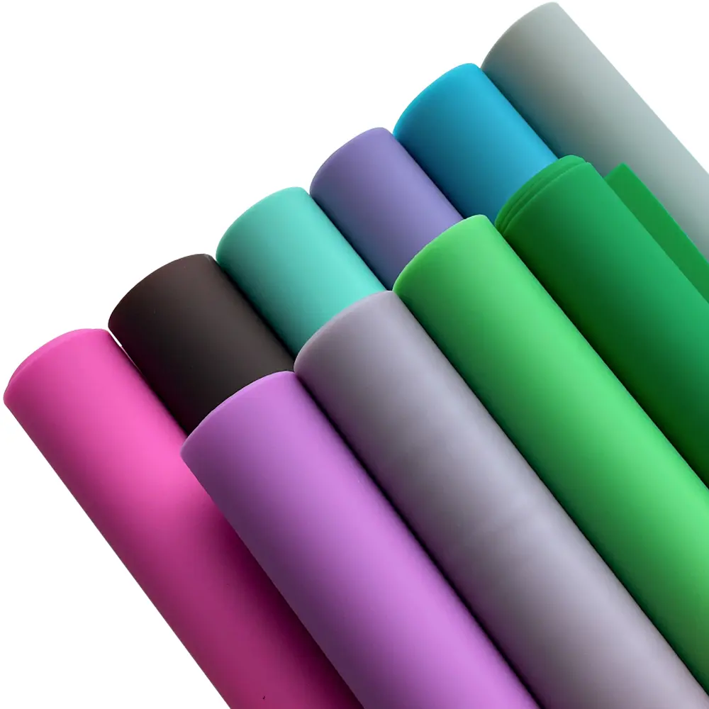 Premium Soft PU Solid Color Faux Leather Roll - 12in x 53in Polyurethane Fabric, Durable, Waterproof, Smooth, Easy to Cut, Sew, and Shape for DIY Projects, Jewelry Crafts