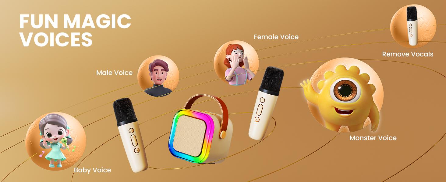 Wireless Speaker, White Noise Speaker, Multifunctional Desktop Speaker with USB Port & AUX Input, Speaker