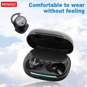 MINISO MS217 Sleep Earbuds, Everyday Earbuds, Comfortable, lightweight design, Bluetooth 6.0, IPX5 waterproof, HIFI sound quality, suitable for sleeping, working, studying, and voice calls, Built-in microphone, AI translation