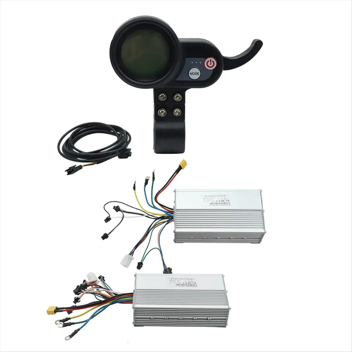 60V 50A Brushless Dual-Motor Controller with 36V-60V LCD Display Dashboard, Electric Scooter & E-Bike Accessories, Household Appliance Parts, Ebike Accessories
