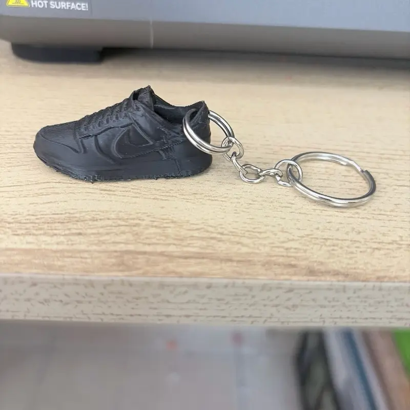 3D Bike Shoe Keychain, Mini Decorative Accessory for Keys, Backpacks, Bike Enthusiasts