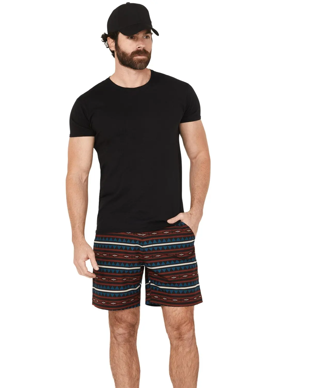 Ariat Men's Men'S Southwestern Print Tek Shorts - 10059249