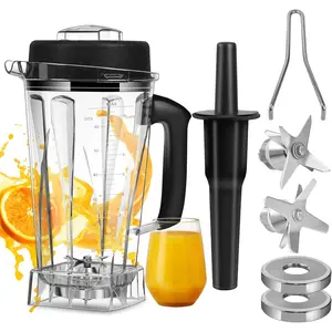 64 OZ Container for Blender Pitcher, Replace Classic C-Series 5200 6300 5000 5500 4200 4500 750 Blender Cup,for Blender Container Jar Cup with Blender  Assembly and Tamper