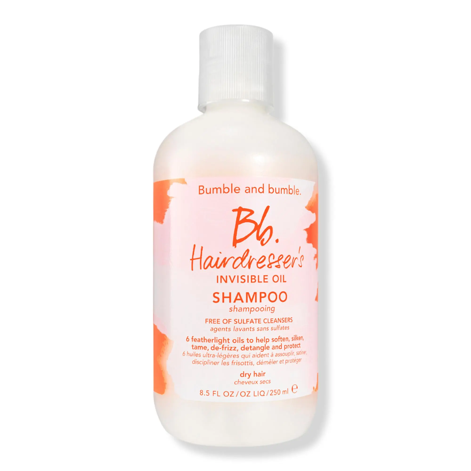 Bumble and bumble Hairdresser's Invisible Oil Shampoo with Coconut & Flower Extracts, Moisturizer for Dry & Damaged Hair, Color-Safe Haircare Cleanser, Grape, Blend, Smooth, Hydrating, Conditioner