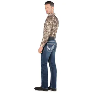 LAMASINI Cowboy Heavy Denim Jeans LM9020 For Men