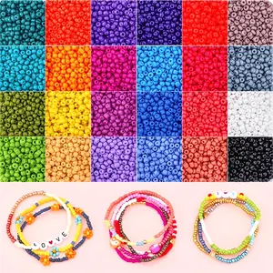 1000pcs 2mm Charm Czech Glass Seed Beads DIY Bracelet Necklace Spacer Beads For Jewelry Making DIY Earring Necklace Bead Mix Bead Assortment