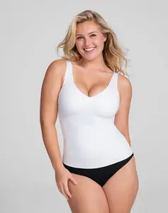 Honeylove LiftWear Tank - Body Shaping Top with Built In Bra