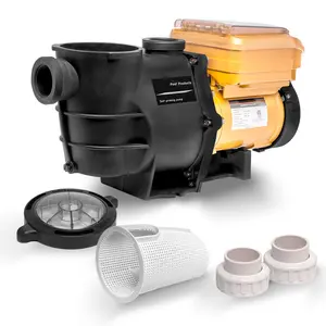 XtremepowerUS 1.5HP Variable Speed In-Ground Swimming Pool Pump - 230V, Digital LCD Display, Digital Display