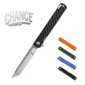 Top Pocket Knife D2 Steel Flip Blade G10 Handle with Clip Hunting Gear Fishing Camping Outdoor EDC Knife