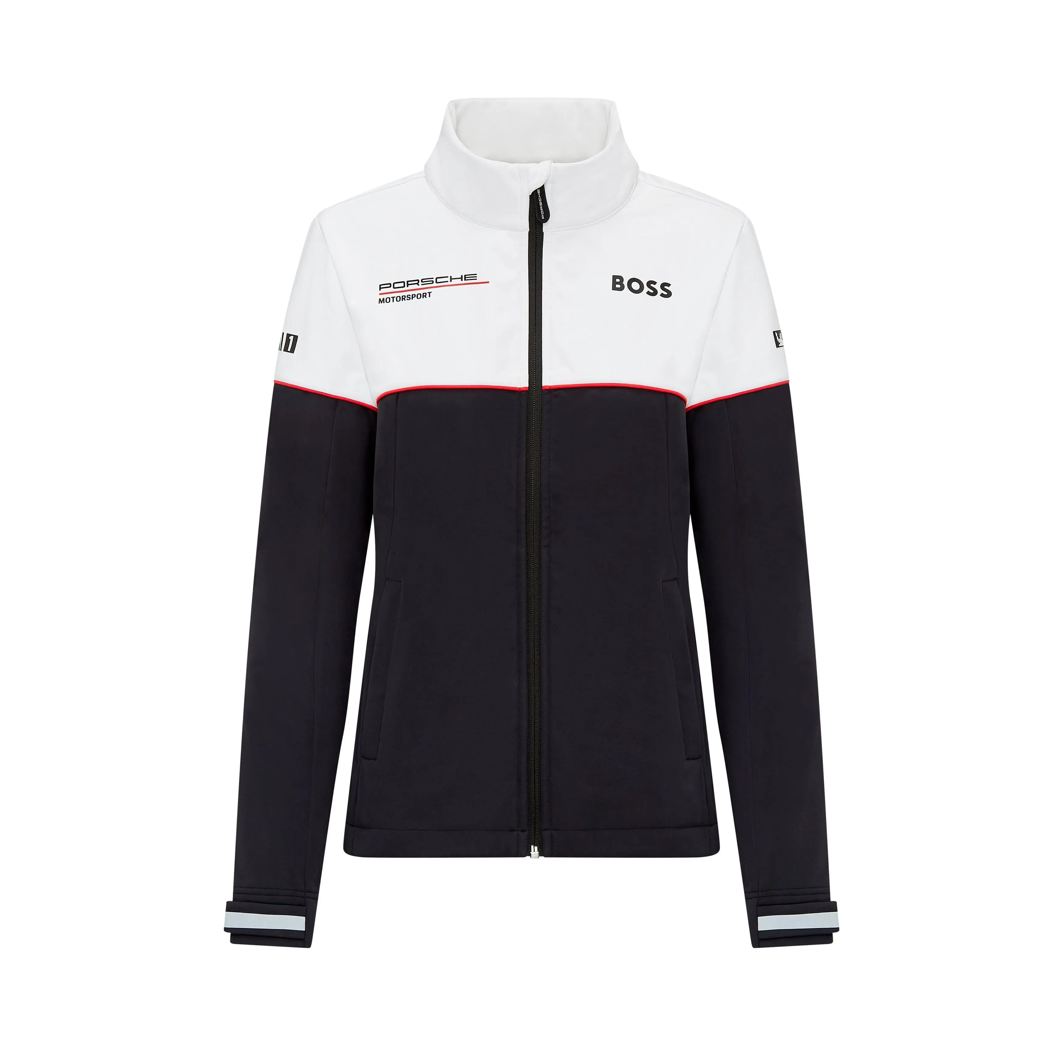 Porsche Motorsport Women's Team Softshell Jacket- Black