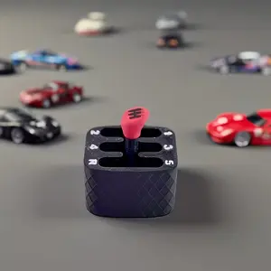 Square Stick Shift Fidget Toy, Realistic Gear Shifter Desk Toy, Manual Transmission Stress Reliever, Fun Car Gift for Gearheads, Stress Relieving Accessory
