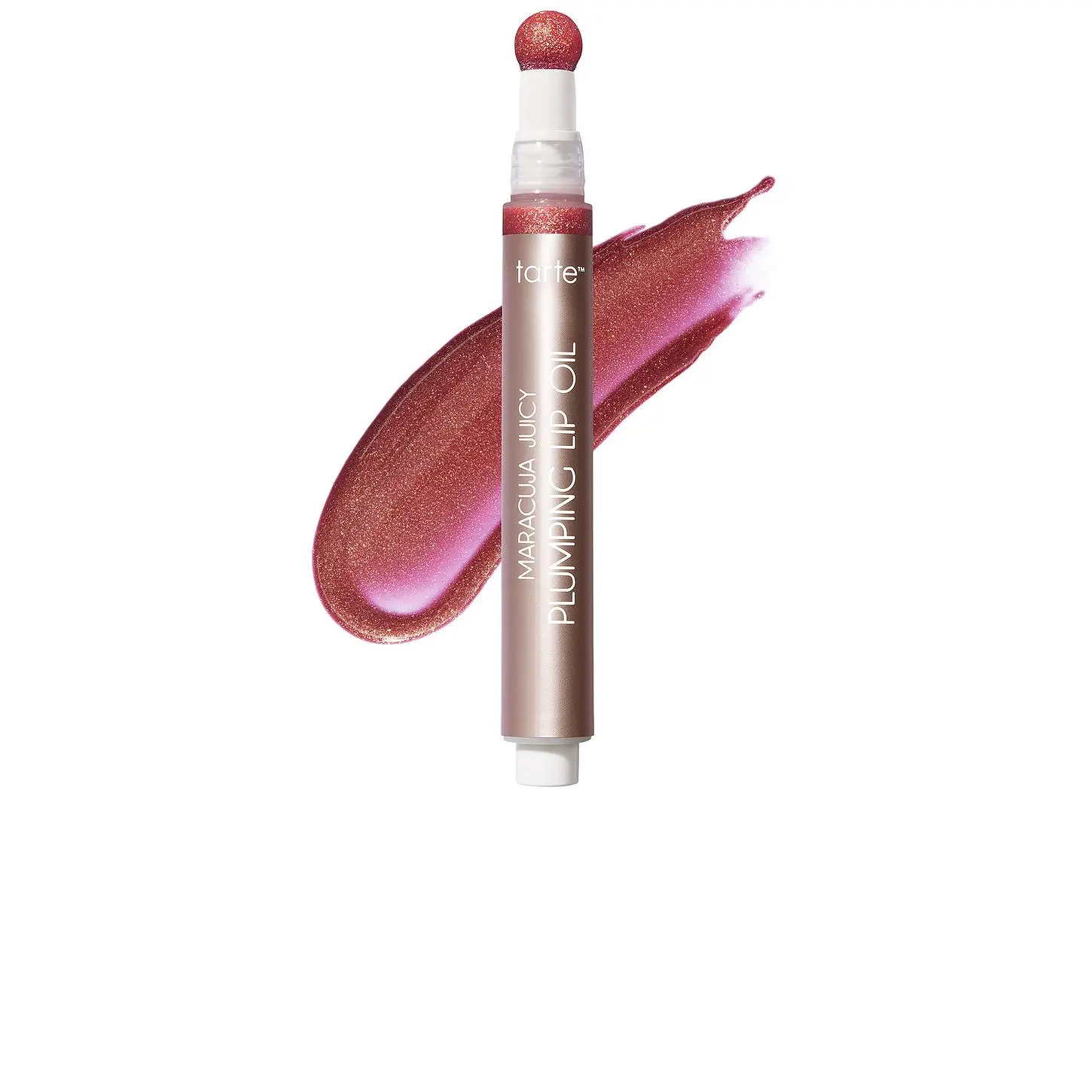 tarte Maracuja Juicy Plumping Lip Oil in Shimmering Berry