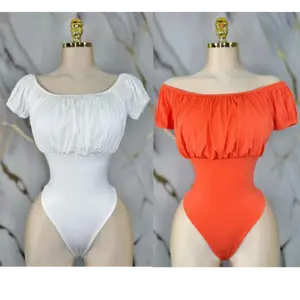 Sunset Glow Off-Shoulder Bodysuit