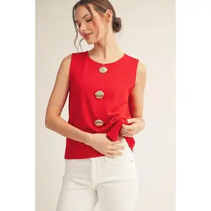 Seaside Luxe Shell Tank By Jodifl